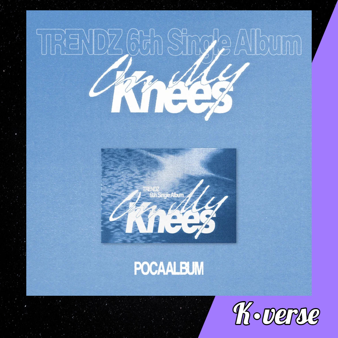 Preorder: TRENDZ 6th Single Album 'On My Knees' ver. Pocaalbum