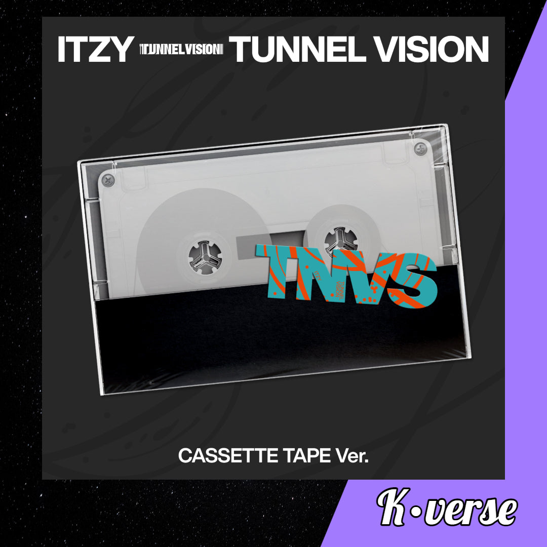 Preorder: ITZY 11th Mini Album 'TUNNEL VISION' ver. Cassette Tape