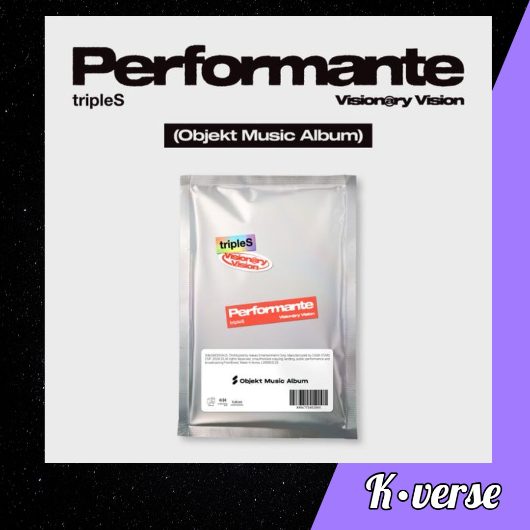 TripleS 'Visionary Vision <Performante>' ver. Objekt Music Album