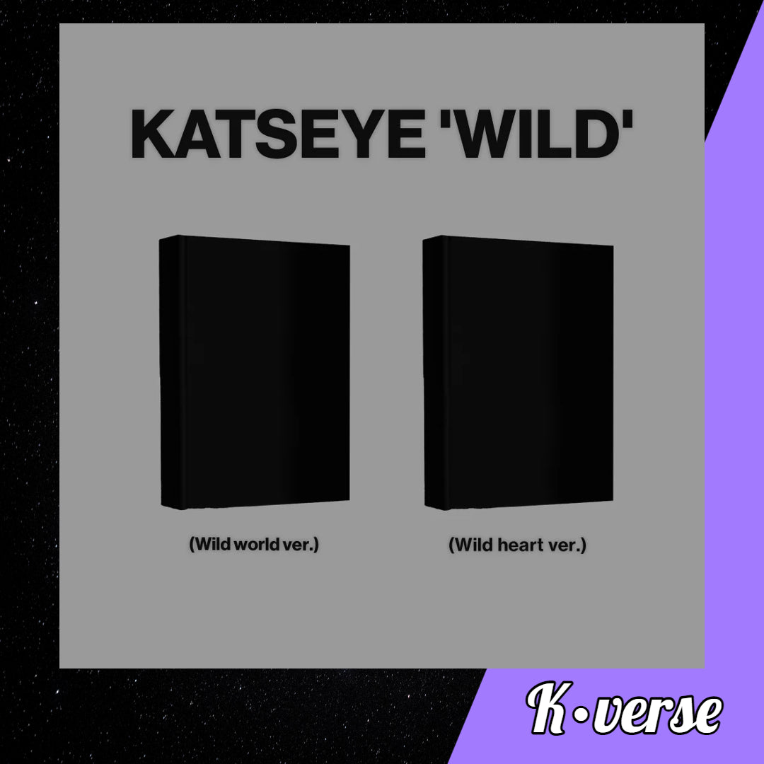 Preorder: KATSEYE 3rd EP Album 'WILD' ver. Wild world