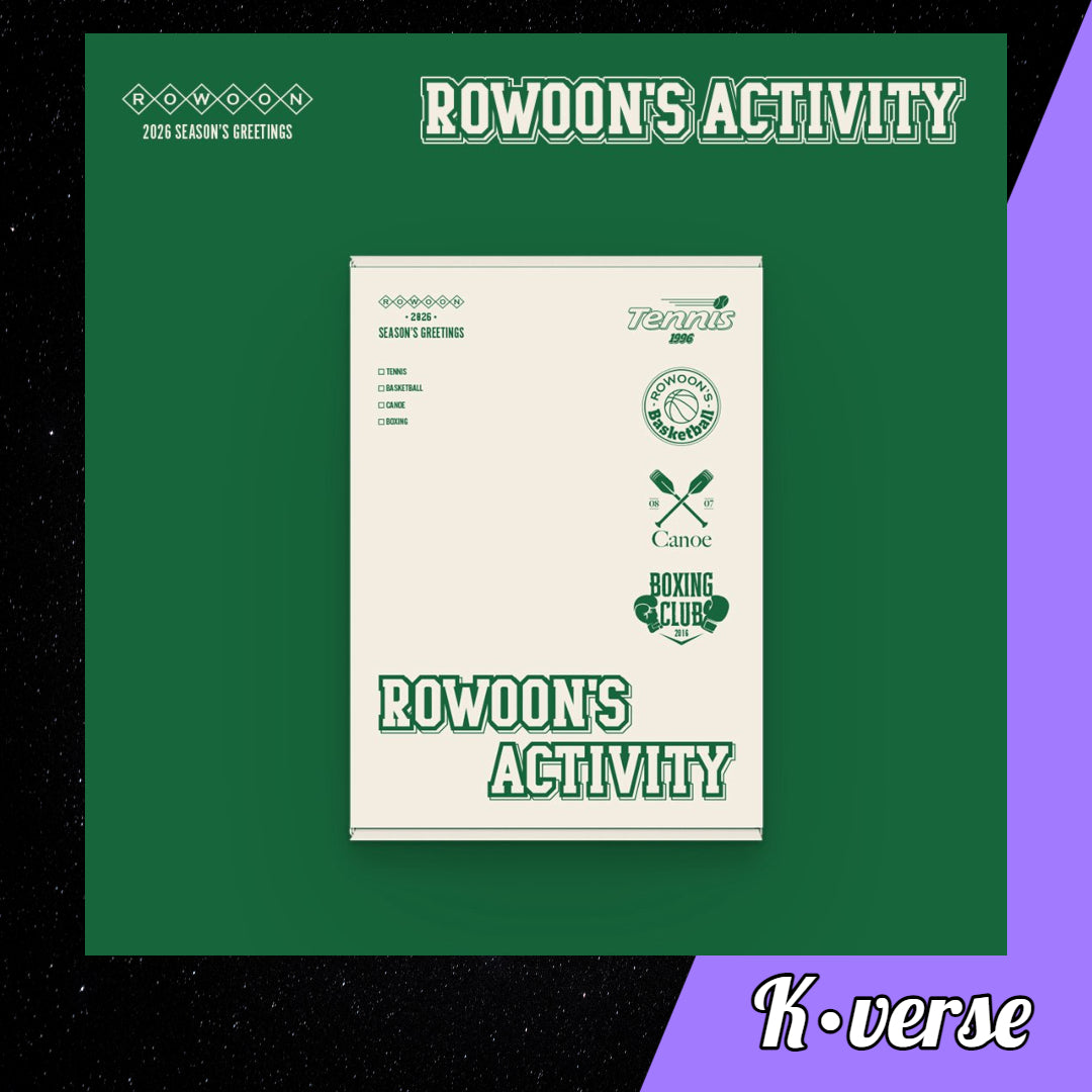 Preorder: ROWOON 2026 Season's Greetings 'ROWOON'S ACTIVITIES'