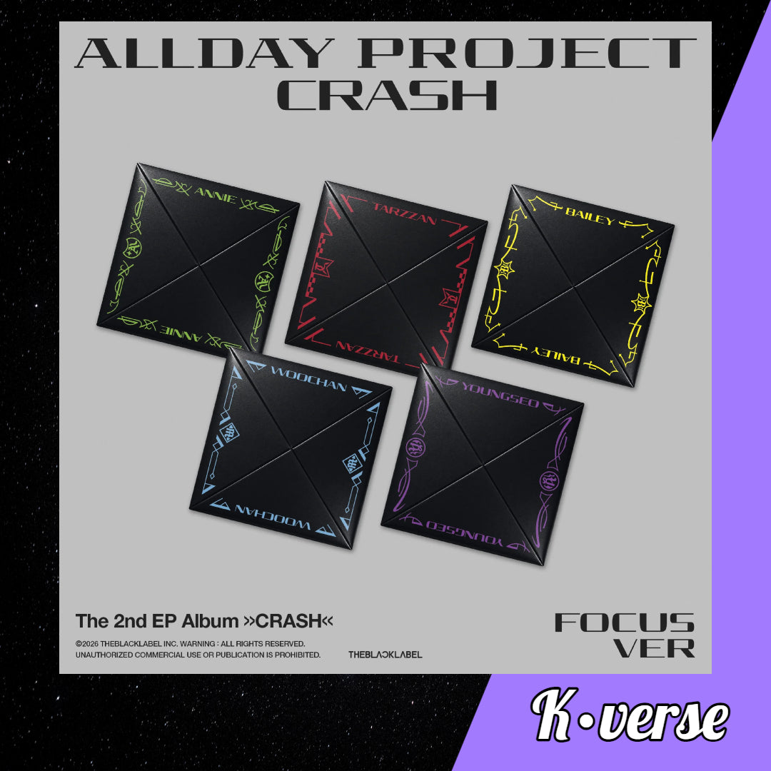 Preorder: ALLDAY PROJECT 2nd EP Album 'CRASH' ver. FOCUS
