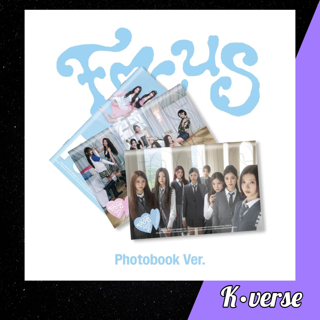 Hearts2Hearts 1st Mini Album 'FOCUS' ver. Photobook