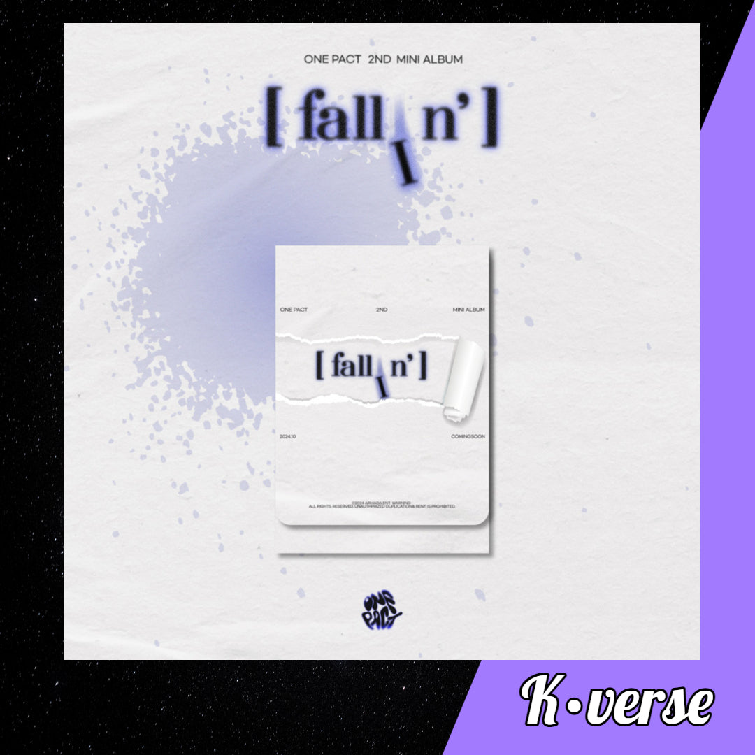 ONE PACT 2nd Mini Album 'Fallin'' ver. PLVE
