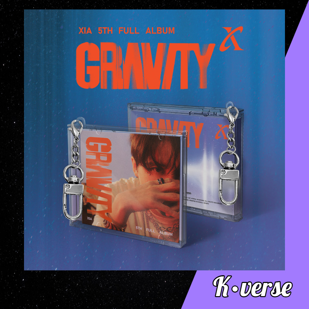 Preorder: XIA 5th Full Album 'GRAVITY' ver. Keyring