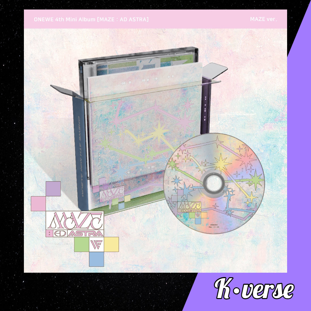 Preorder: ONEWE 4th Mini Album 'MAZE: AD ASTRA' ver. MAZE