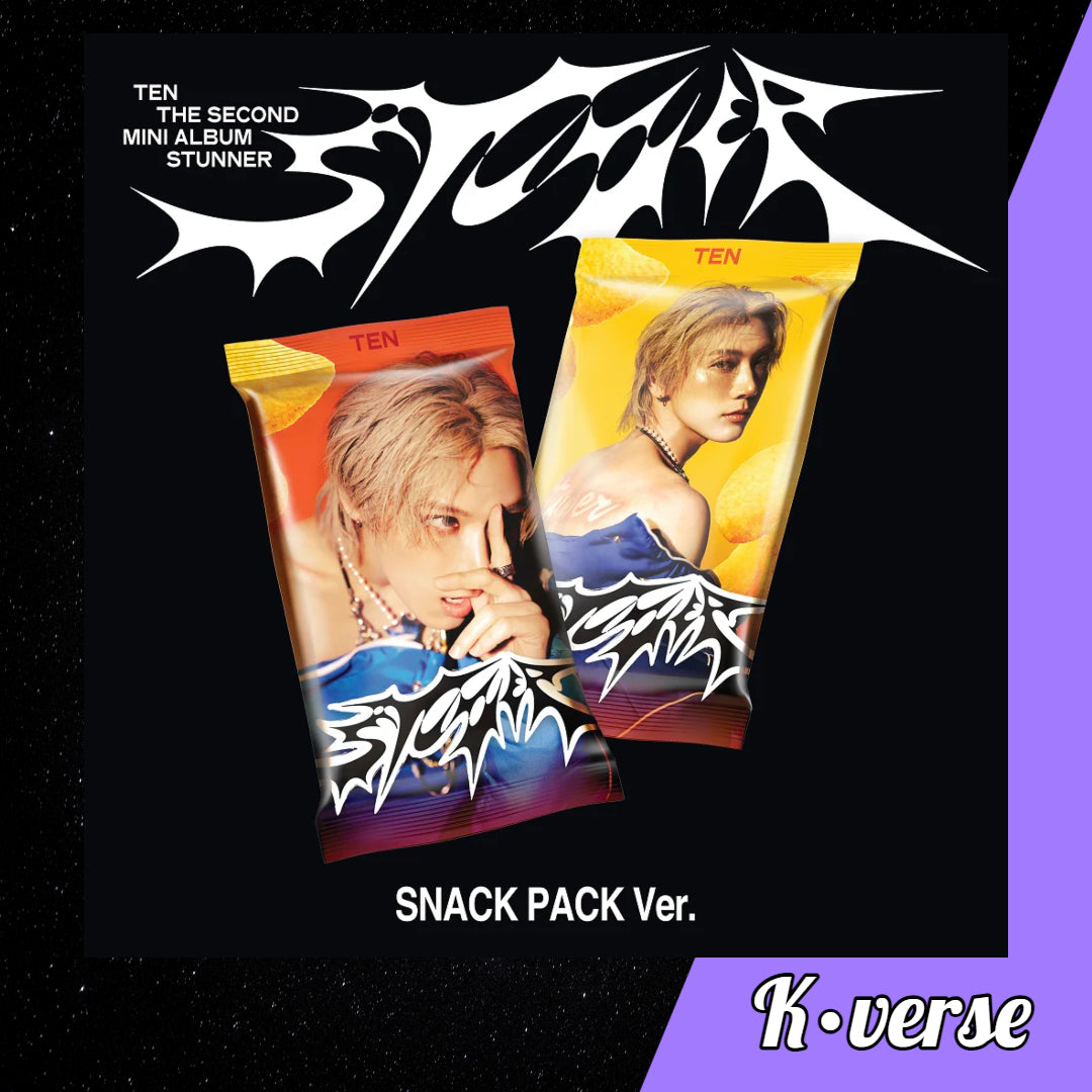 TEN 2nd Mini Album 'STUNNER' ver. Snack Pack