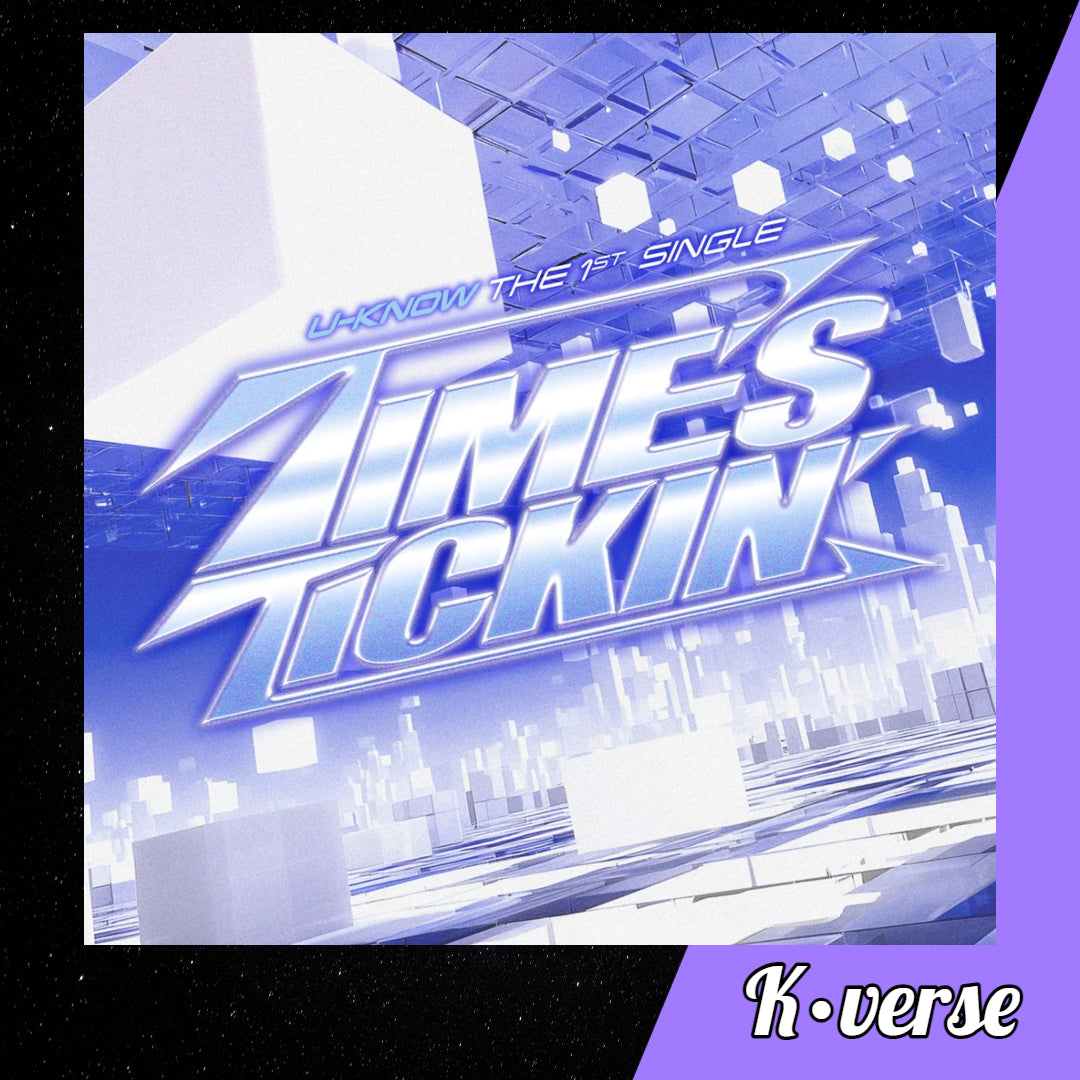 Preorder: U-KNOW 1st Single Album 'TIME'S TICKIN'' ver. Music Card