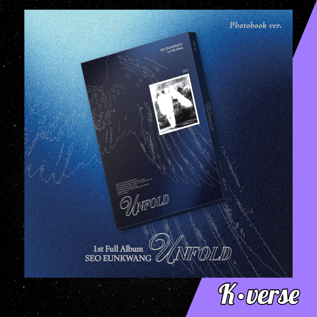 Preorder: Seo Eunkwang 1st Full Album 'UNFOLD' ver. Photobook