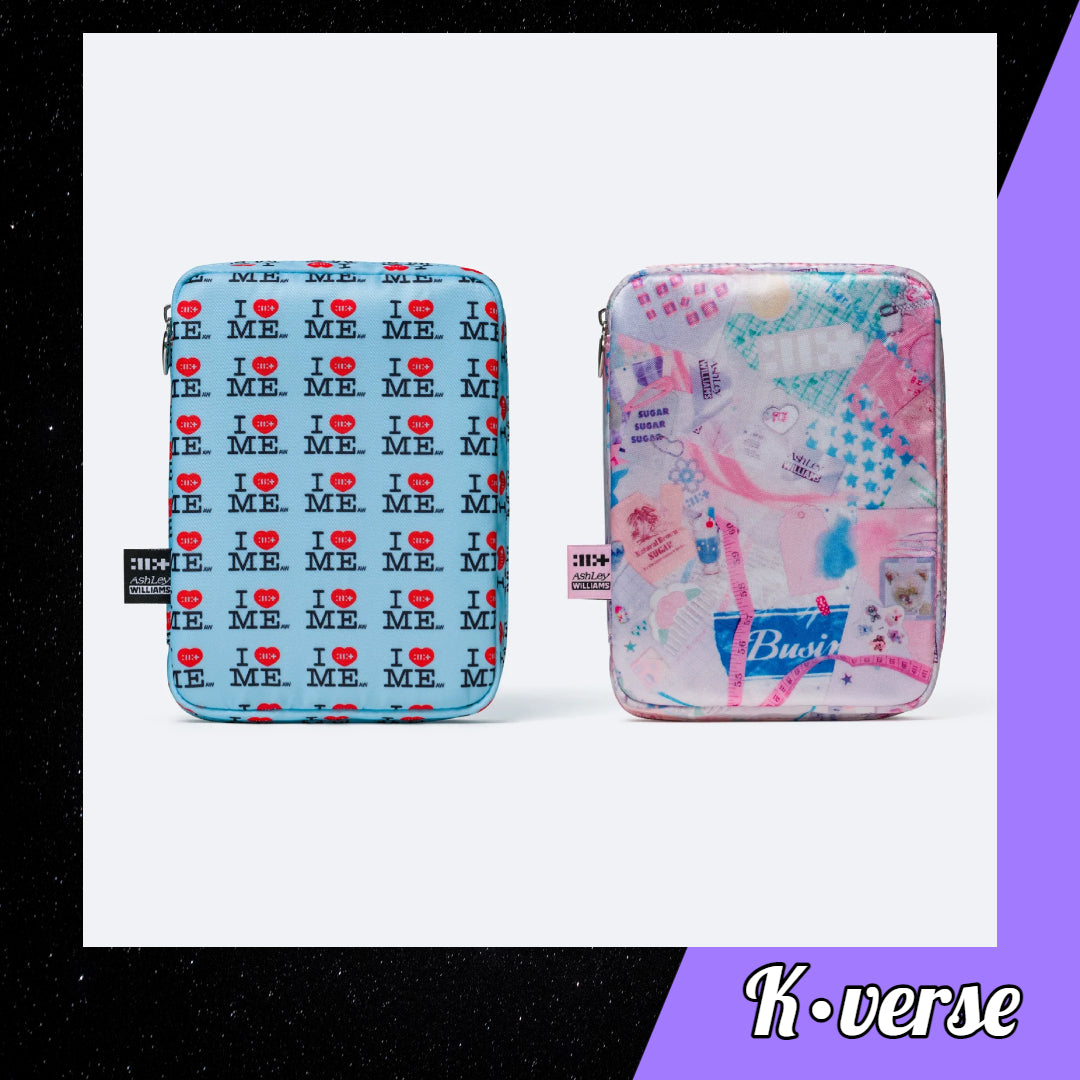 Preorder: ILLIT 1st Single Album 'NOT CUTE ANYMORE' ver. ILLIT x Ashley Williams Pouch