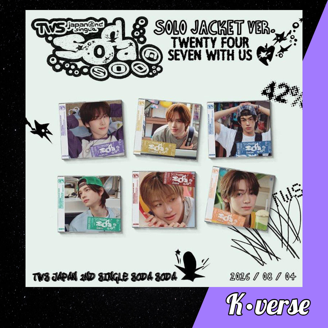 Preorder: TWS: Japan 2nd Single Album 'SODA SODA' ver. Solo Jacket