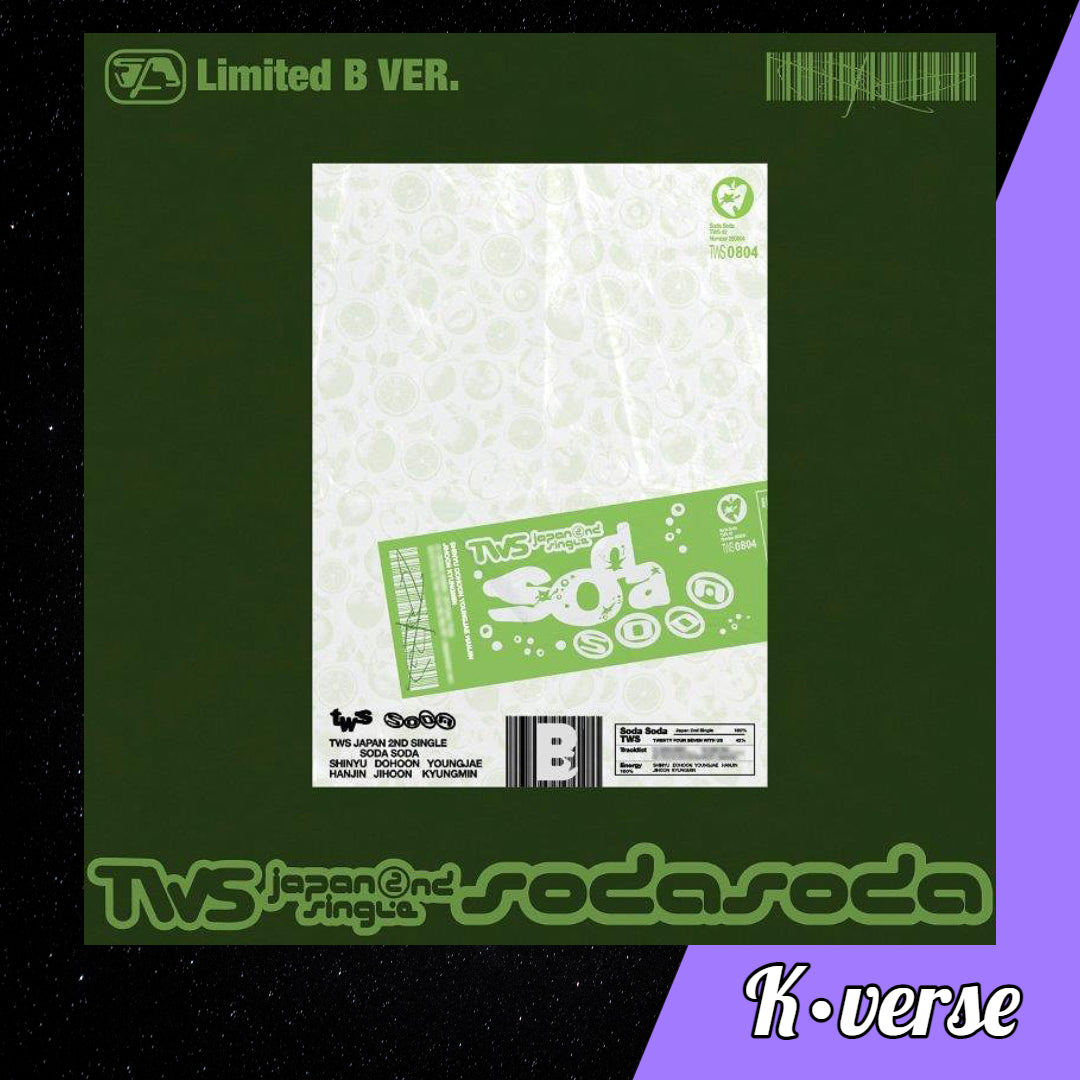 Preorder: TWS: Japan 2nd Single Album 'SODA SODA' ver. Limited B