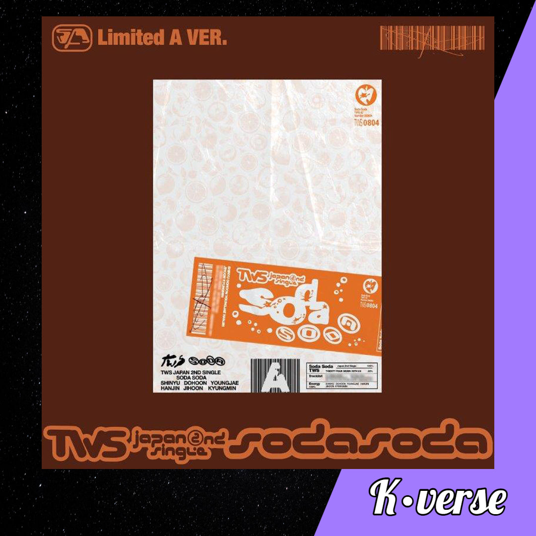 Preorder: TWS: Japan 2nd Single Album 'SODA SODA' ver. Limited A