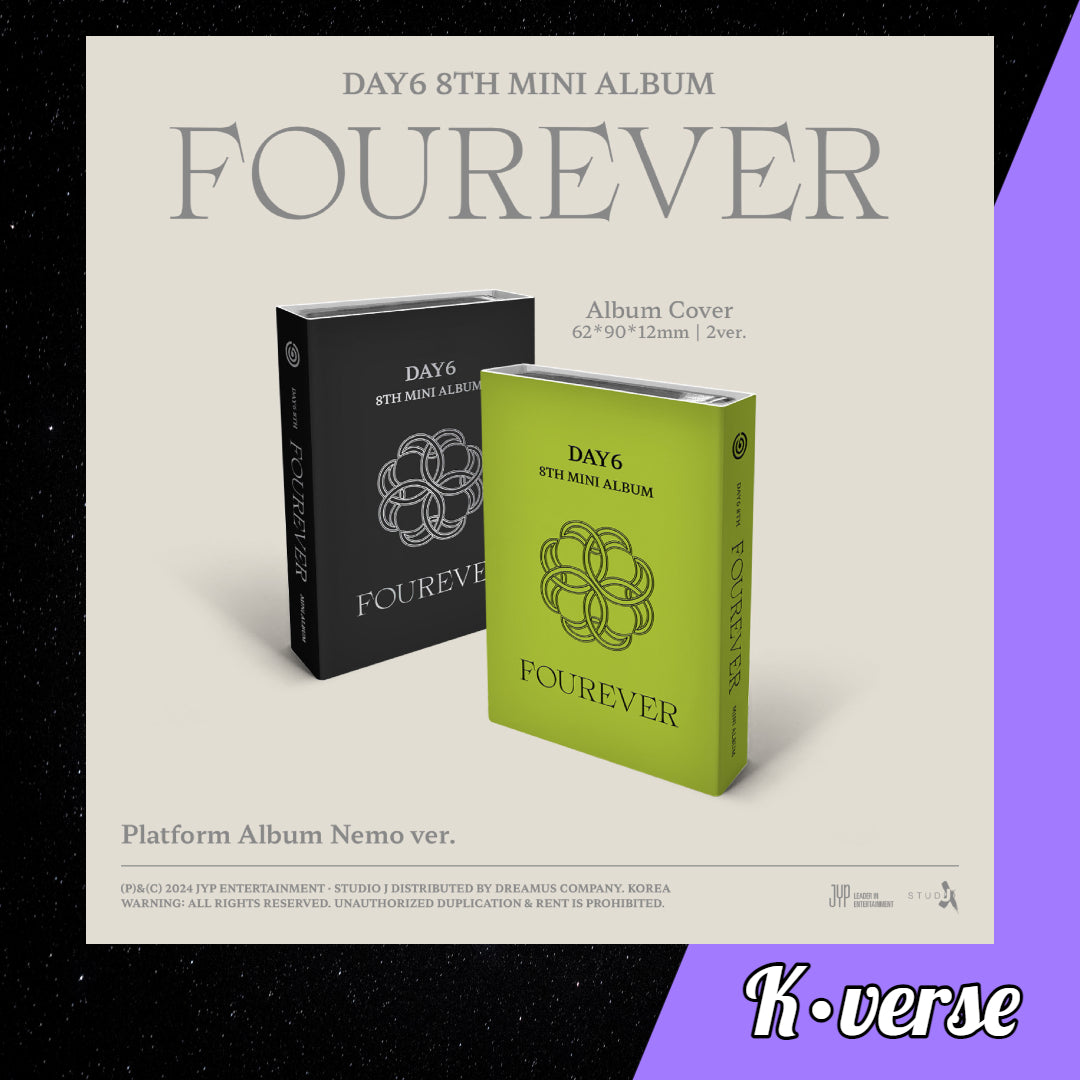 DAY6 8th Mini Album 'FOUREVER' ver. Platform (Random)