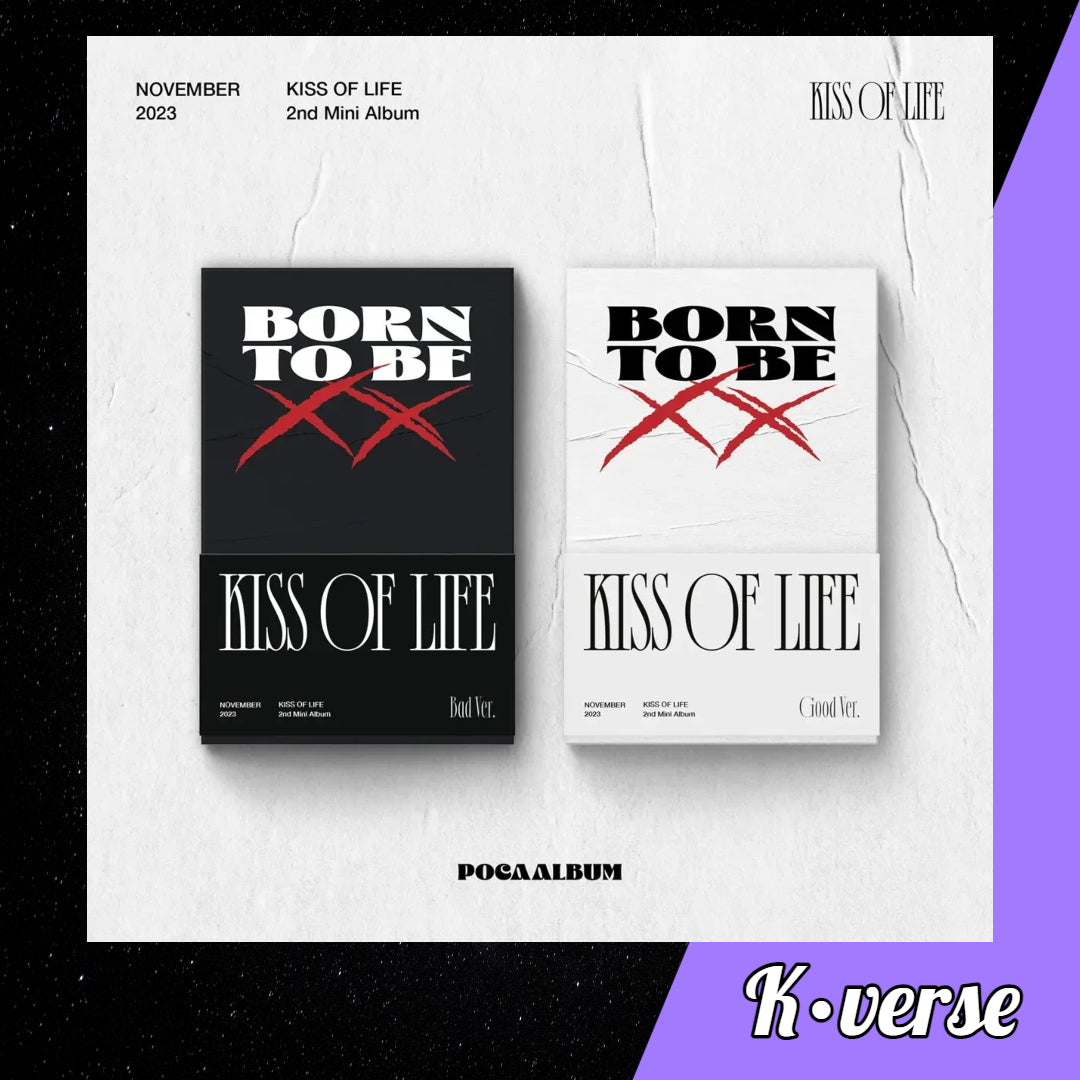 KISS OF LIFE 2nd Mini Album 'Born To Be XX' ver. Pocaalbum