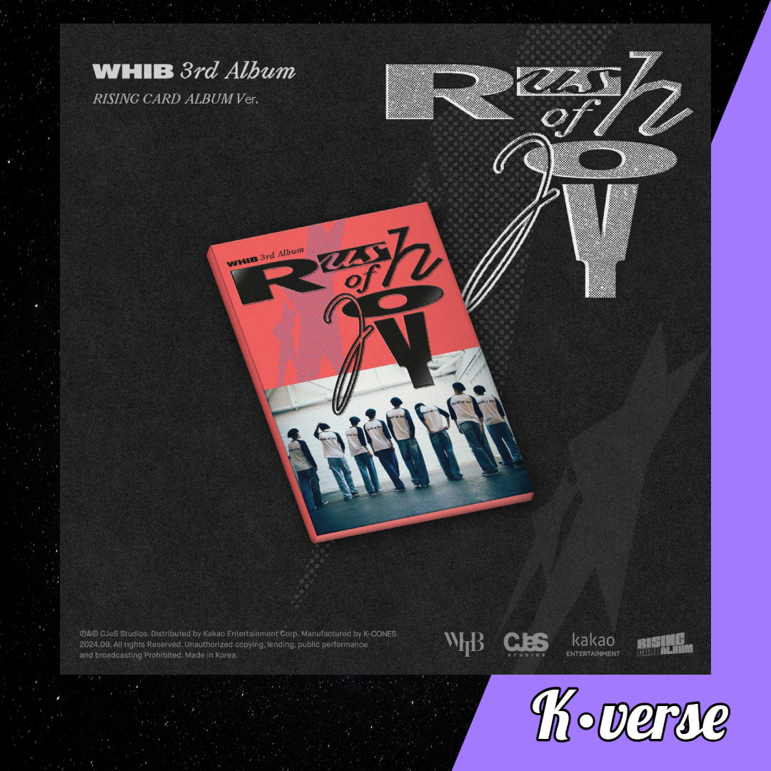WHIB 3rd Single Album 'Rush Of Joy' ver. RISING