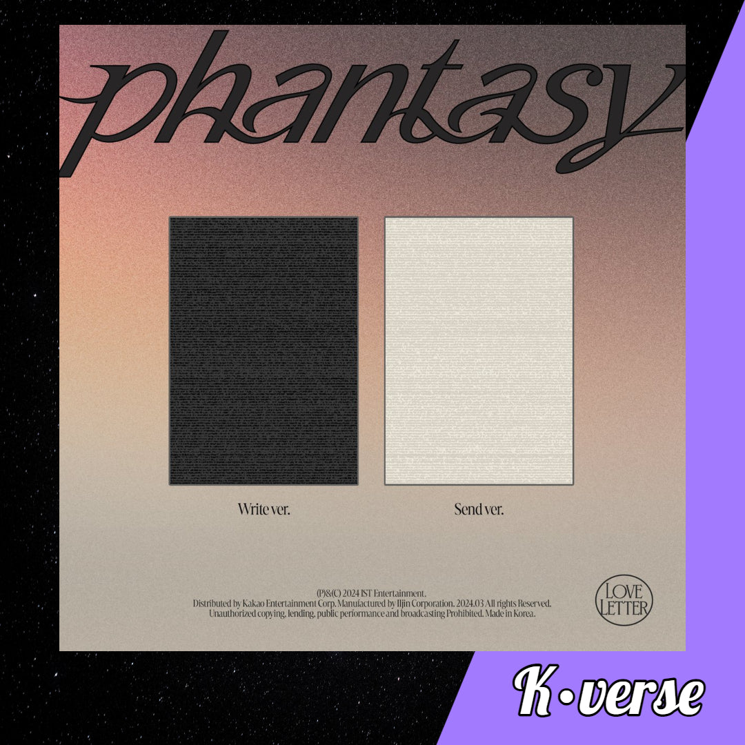 THE BOYZ 2nd Album 'Phantasy Pt.3 Love Letter'