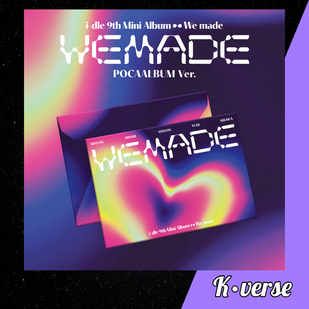 Preorder: i-dle* 9th Mini Album 'We Made' ver. Pocaalbum