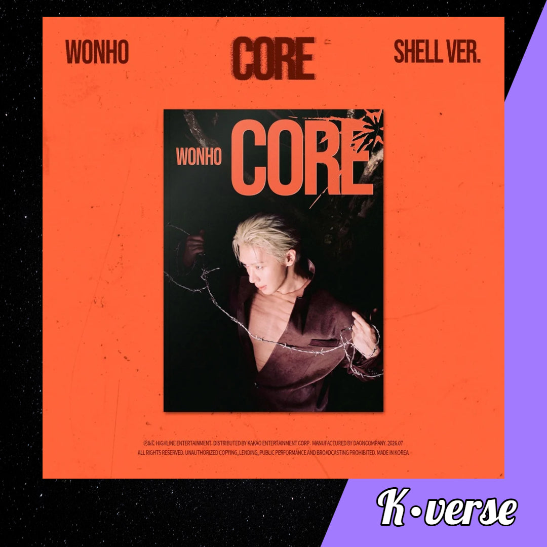 WONHO 1st EP Album 'CORE' ver. Shell
