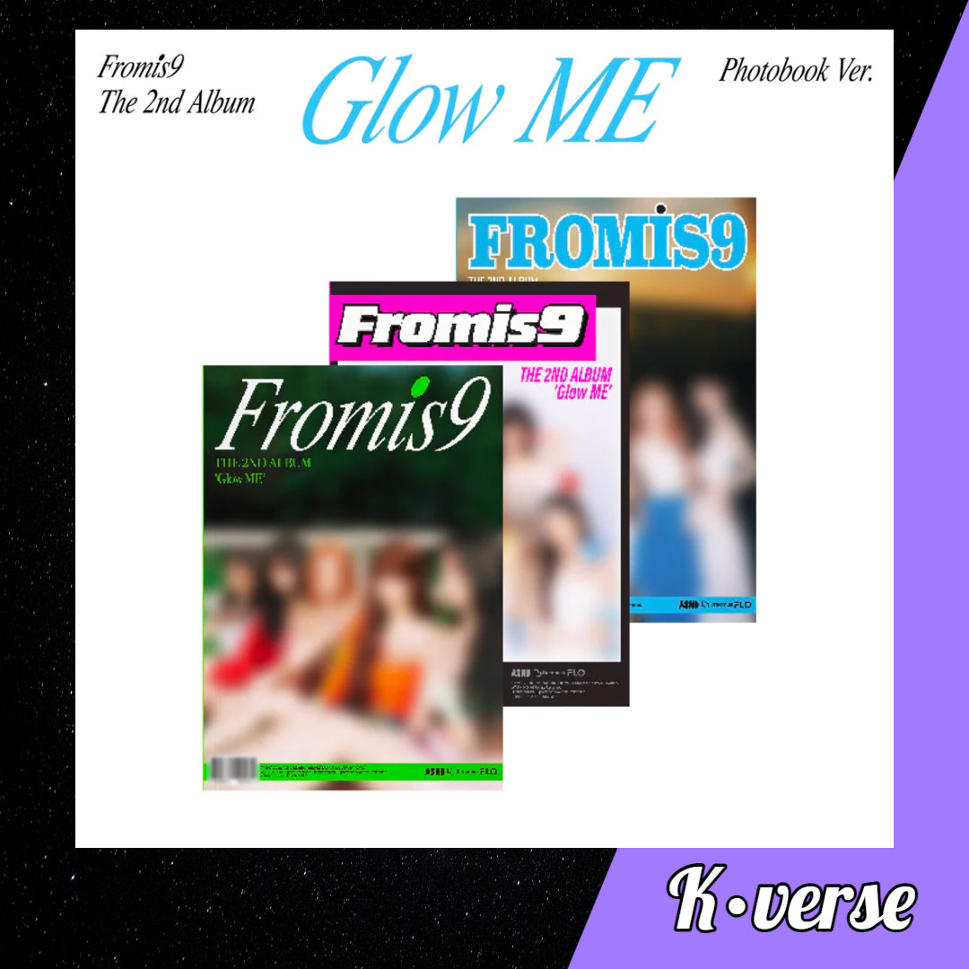 Preorder: fromis_9 2nd Album 'Glow ME' ver. Photobook