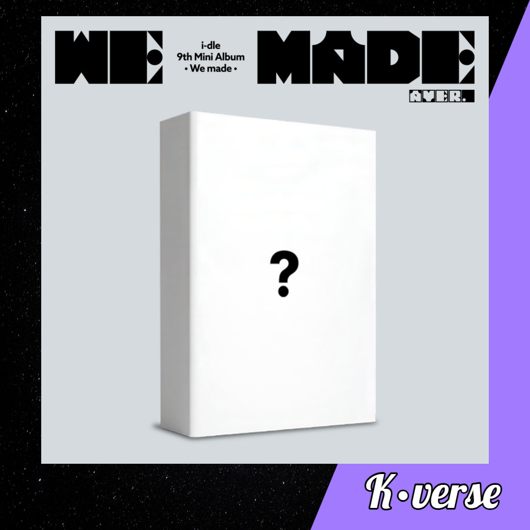 Preorder: i-dle* 9th Mini Album 'We Made' ver. A