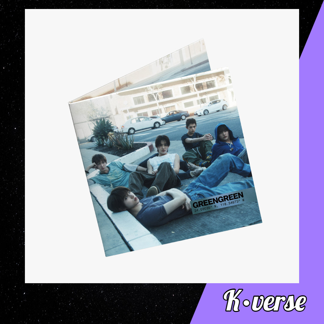 Preorder: CORTIS 2nd EP Album 'GREENGREEN_playextended' ver. Vinyl STREET