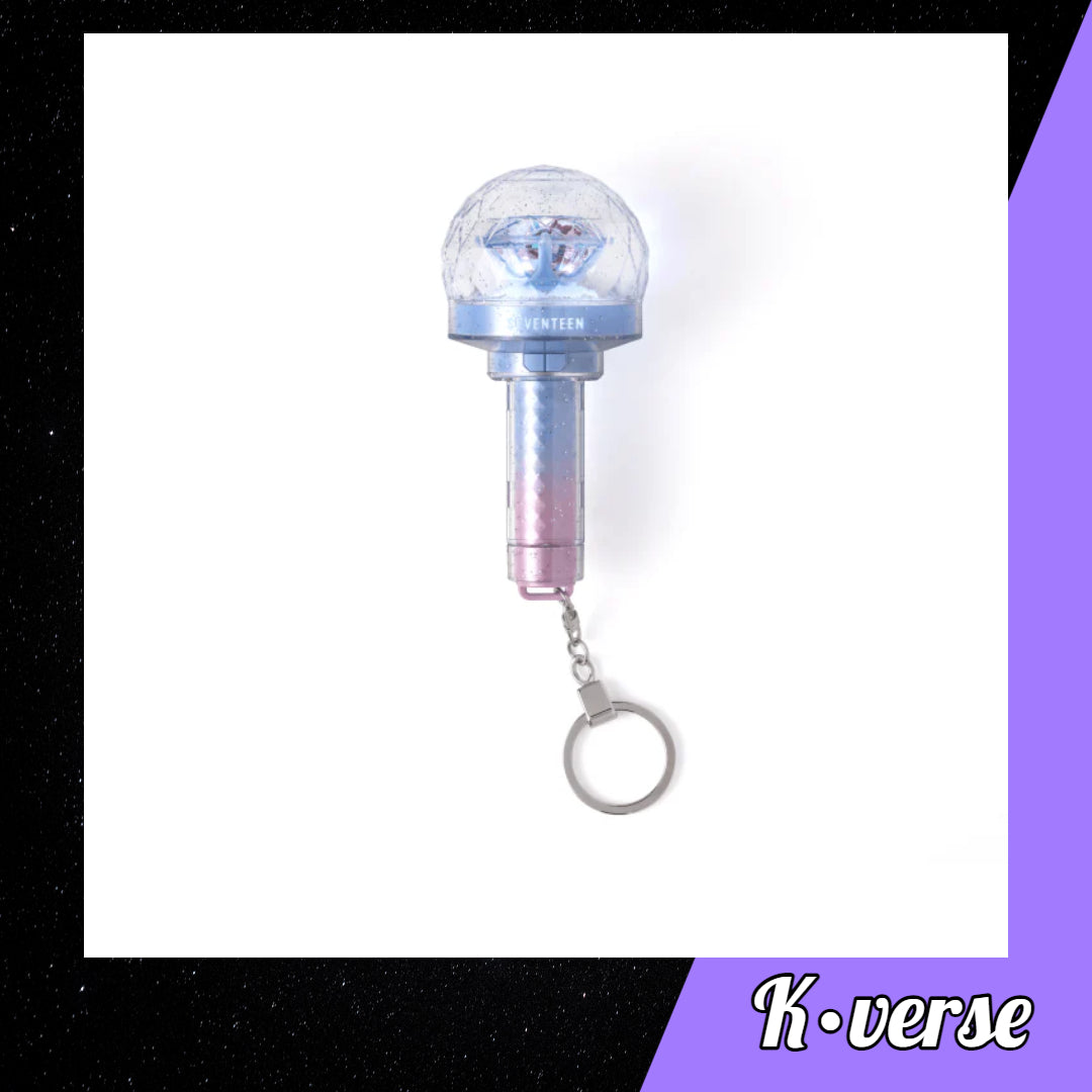Preorder: SEVENTEEN Official 10th Anniversary Lightstick Keyring