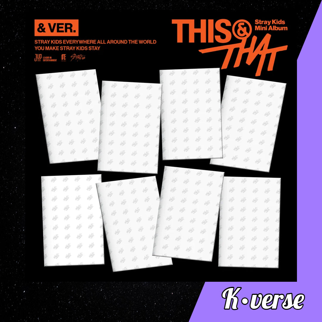 Preorder: STRAY KIDS 10th Mini Album 'THIS & THAT' ver. &