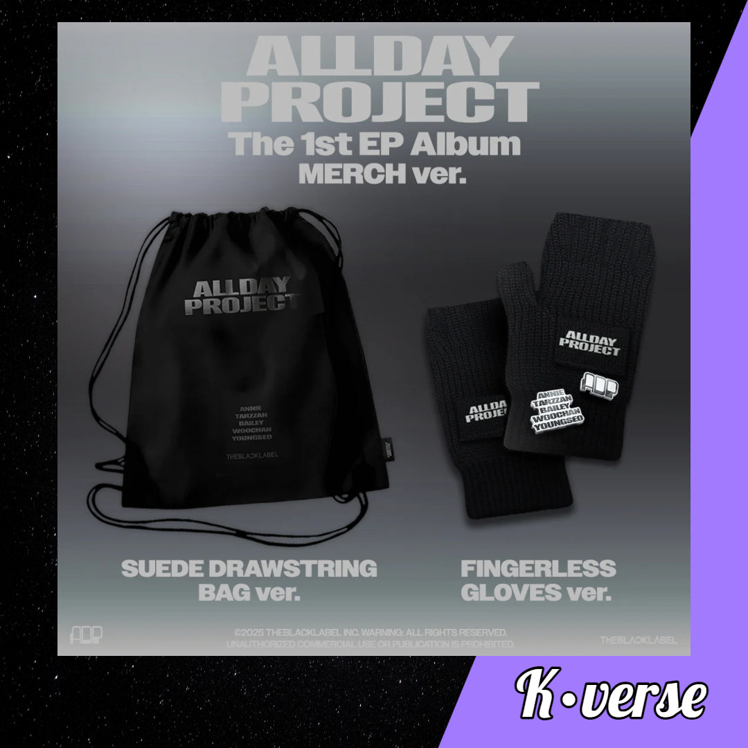 Preorder: ALLDAY PROJECT 1st EP Album 'ALLDAY PROJECT' ver. Merch