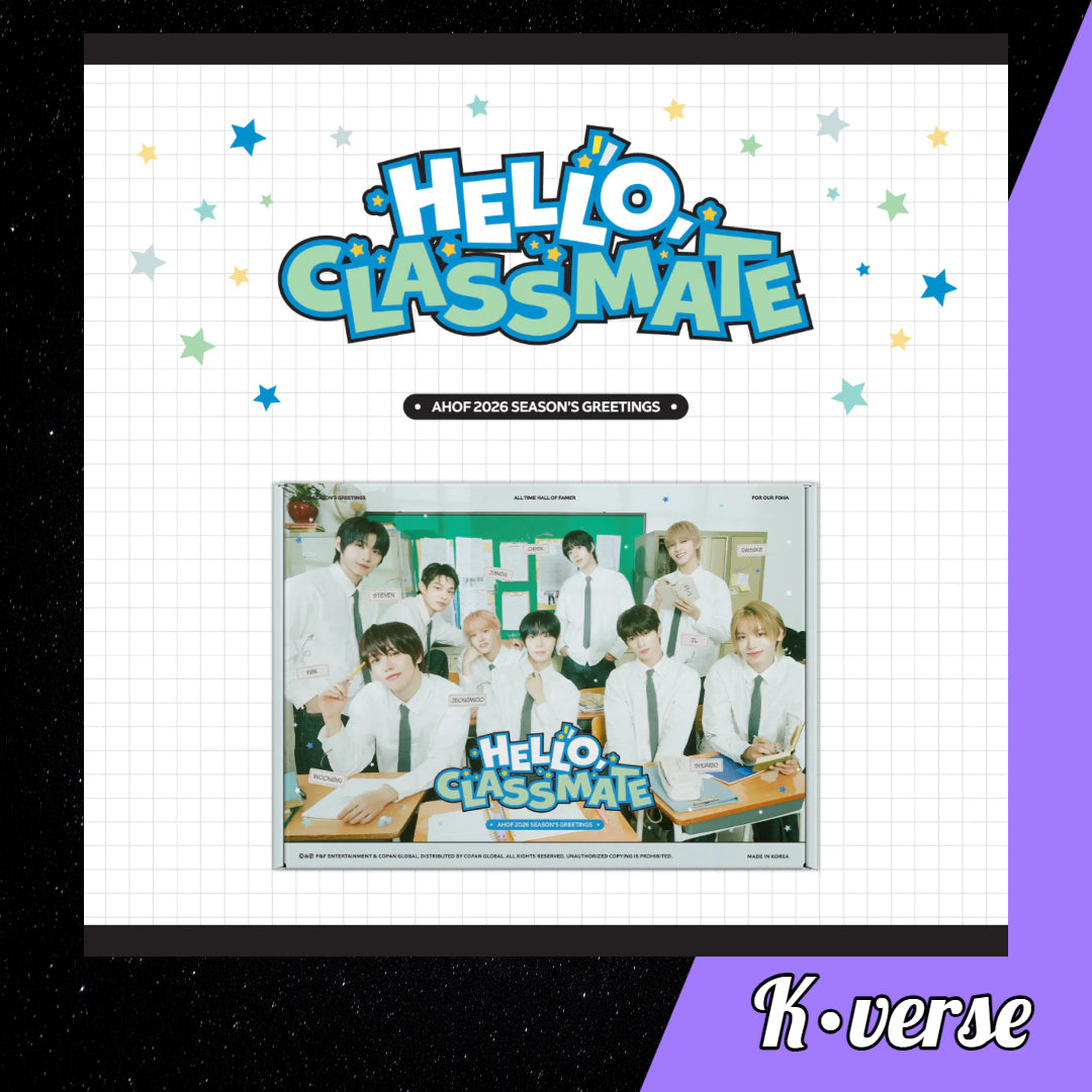 Preorder: AHOF 2026 Season's Greetings 'HELLO, CLASSMATE'