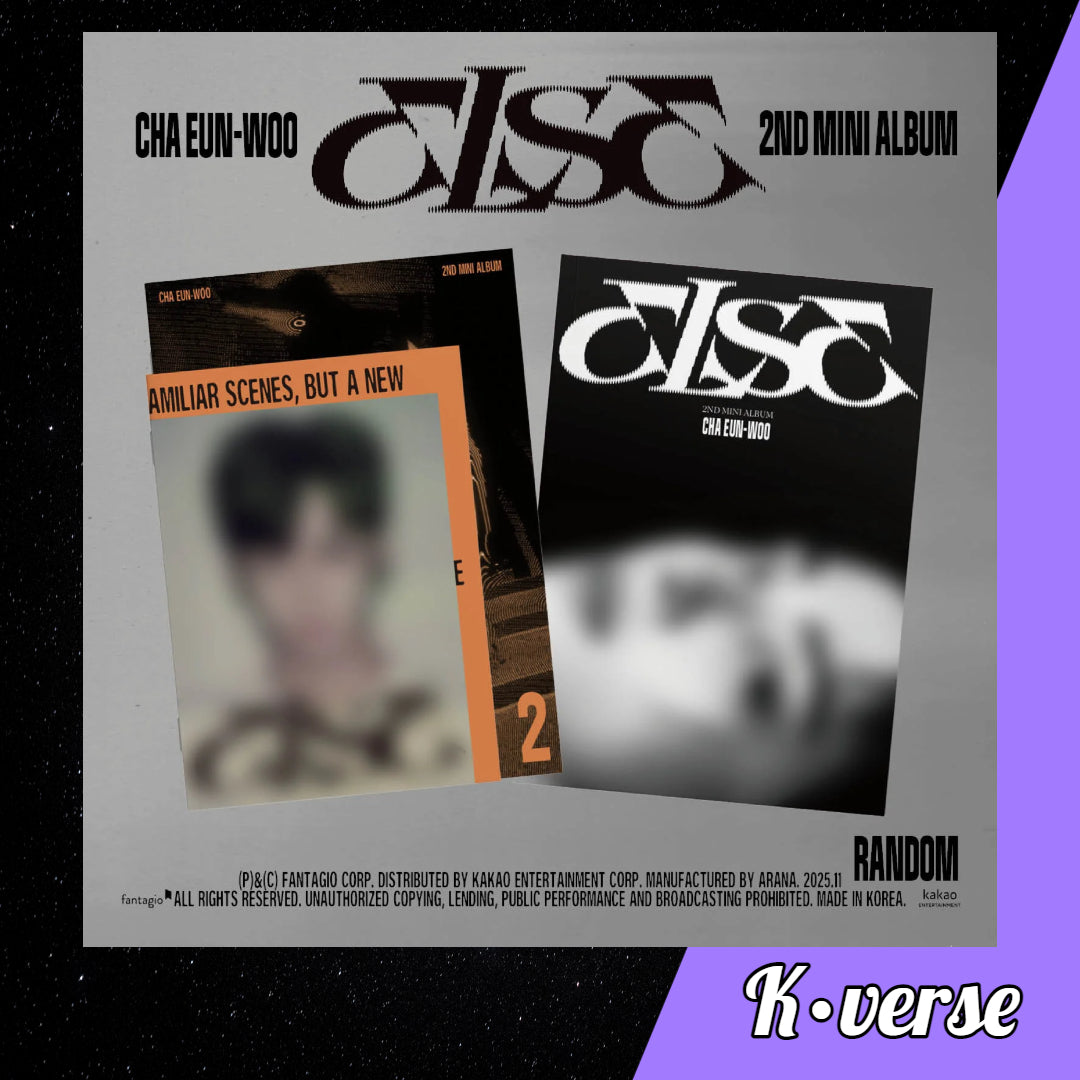 Preorder: Cha Eunwoo 2nd Mini Album 'ELSE'