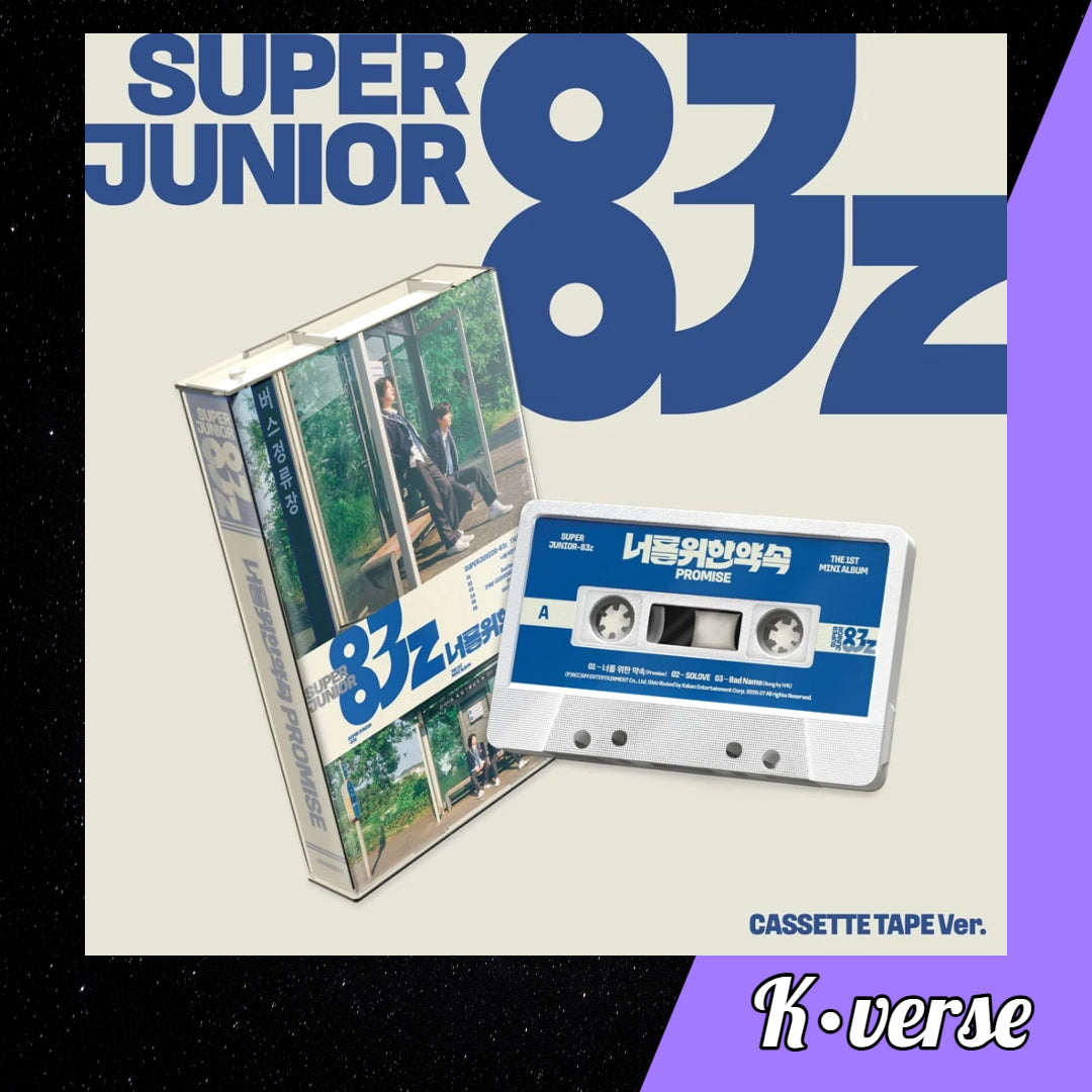 Super Junior-83z- 1st Mini Album 'Promise' ver. Cassette Tape