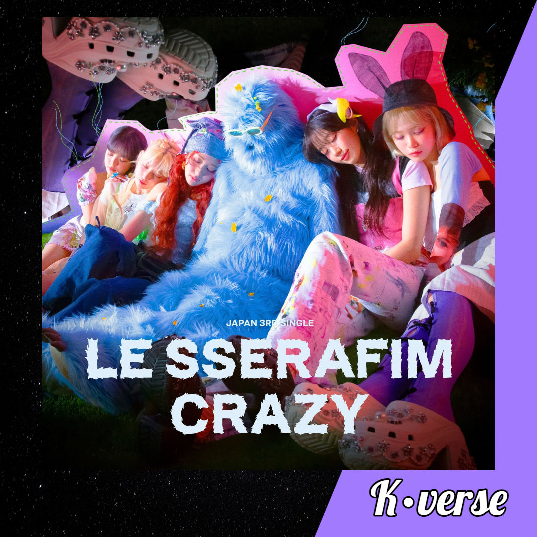 LE SSERAFIM Japan 3rd Single Album 'CRAZY' ver. Limited A
