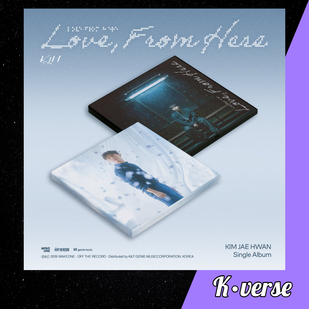 Preorder: Kim Jae Hwan Single Album 'Love, From Here'