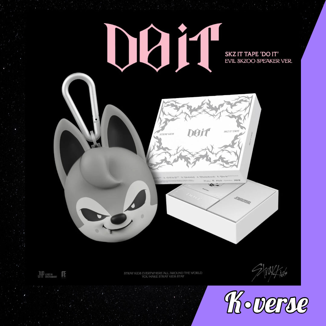Preorder: STRAY KIDS - SKZ IT TAPE 'DO IT' ver. EVIL SKZOO SPEAKER