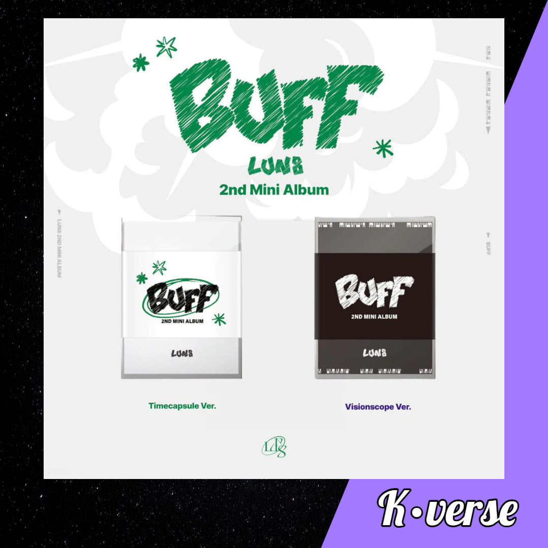LUN8 2nd Mini Album 'BUFF' ver. PLVE
