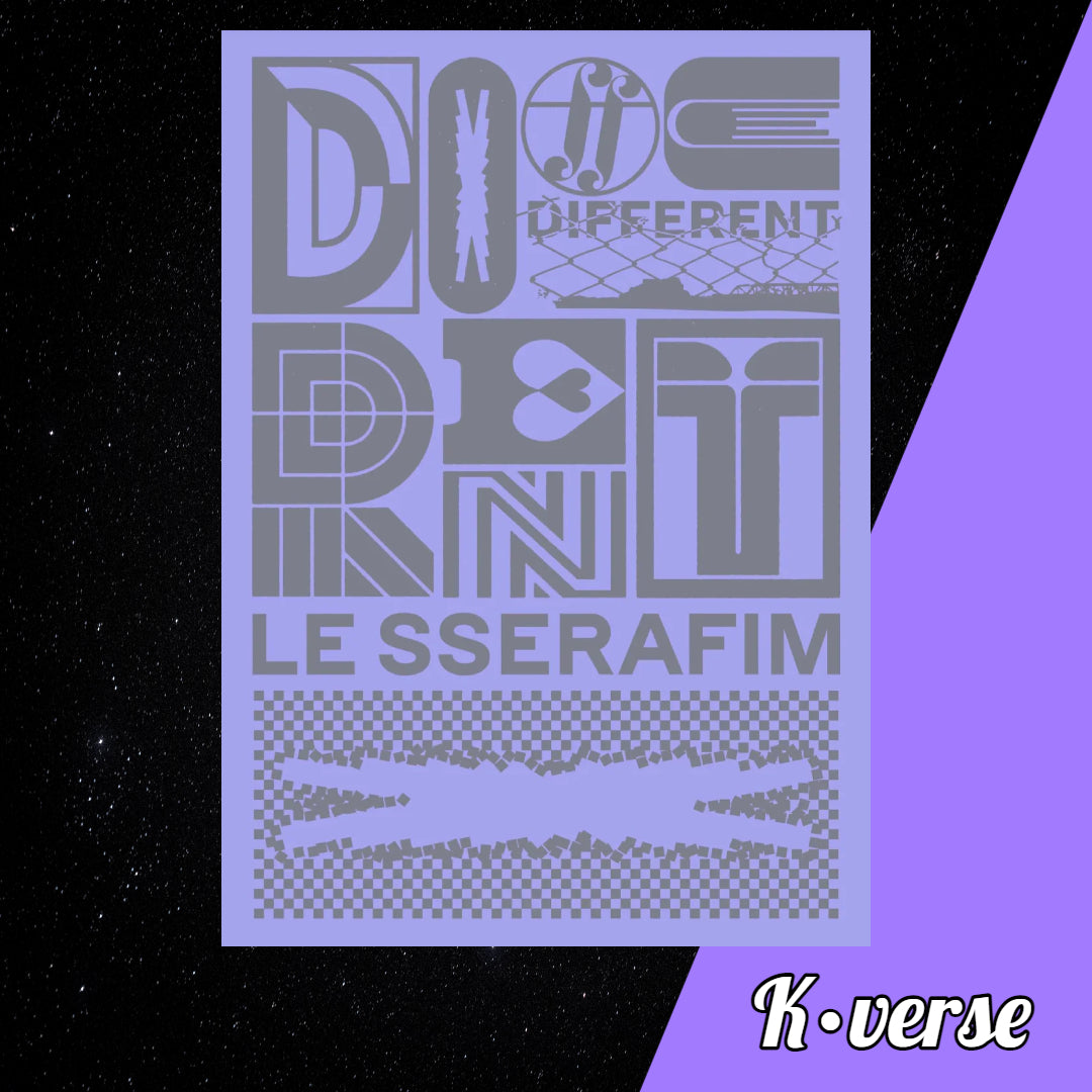 LE SSERAFIM Japan 4th Single Album 'DIFFERENT' ver. OFFBEAT CLOVE