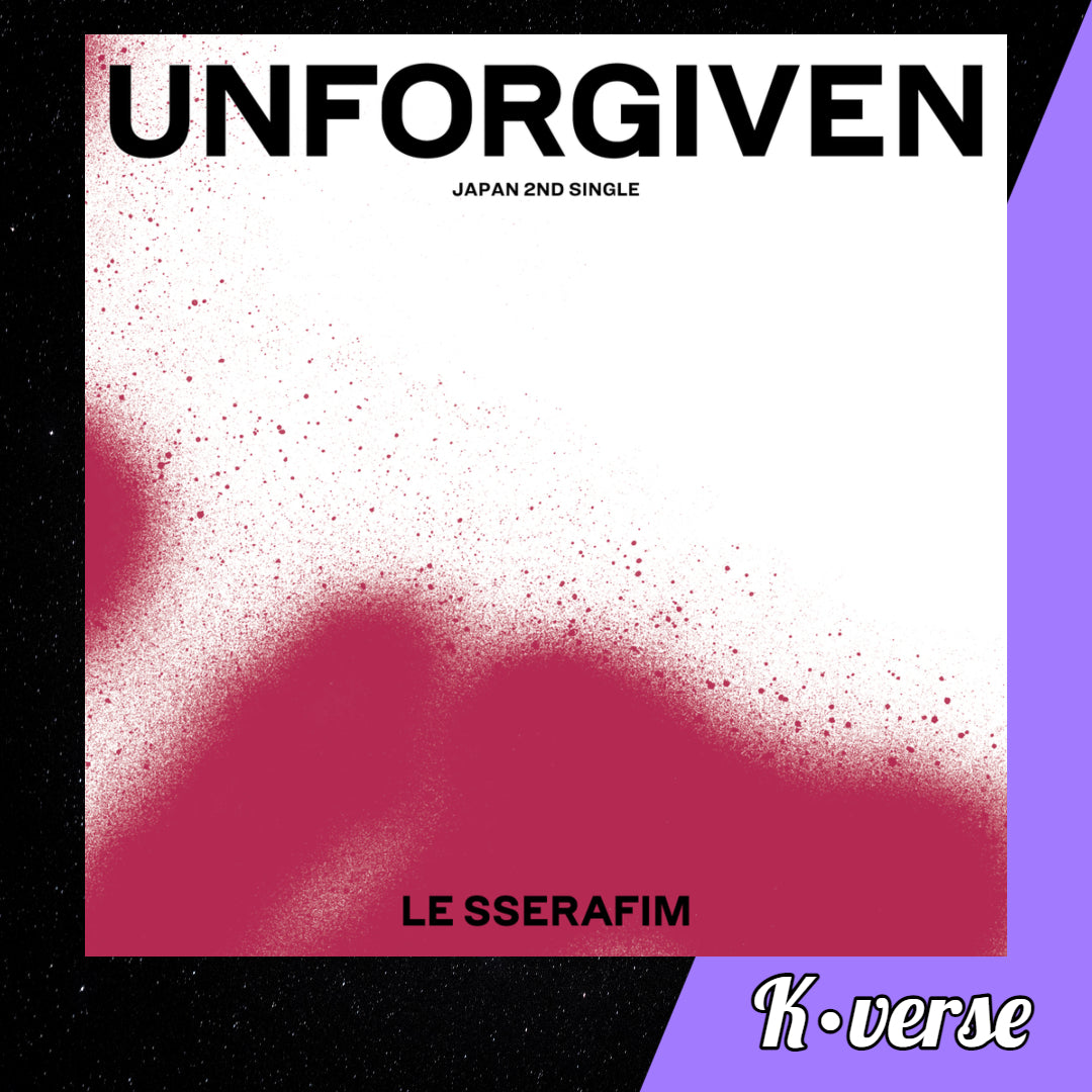 LE SSERAFIM Japan 2nd Single Album 'UNFORGIVEN' ver. Regular