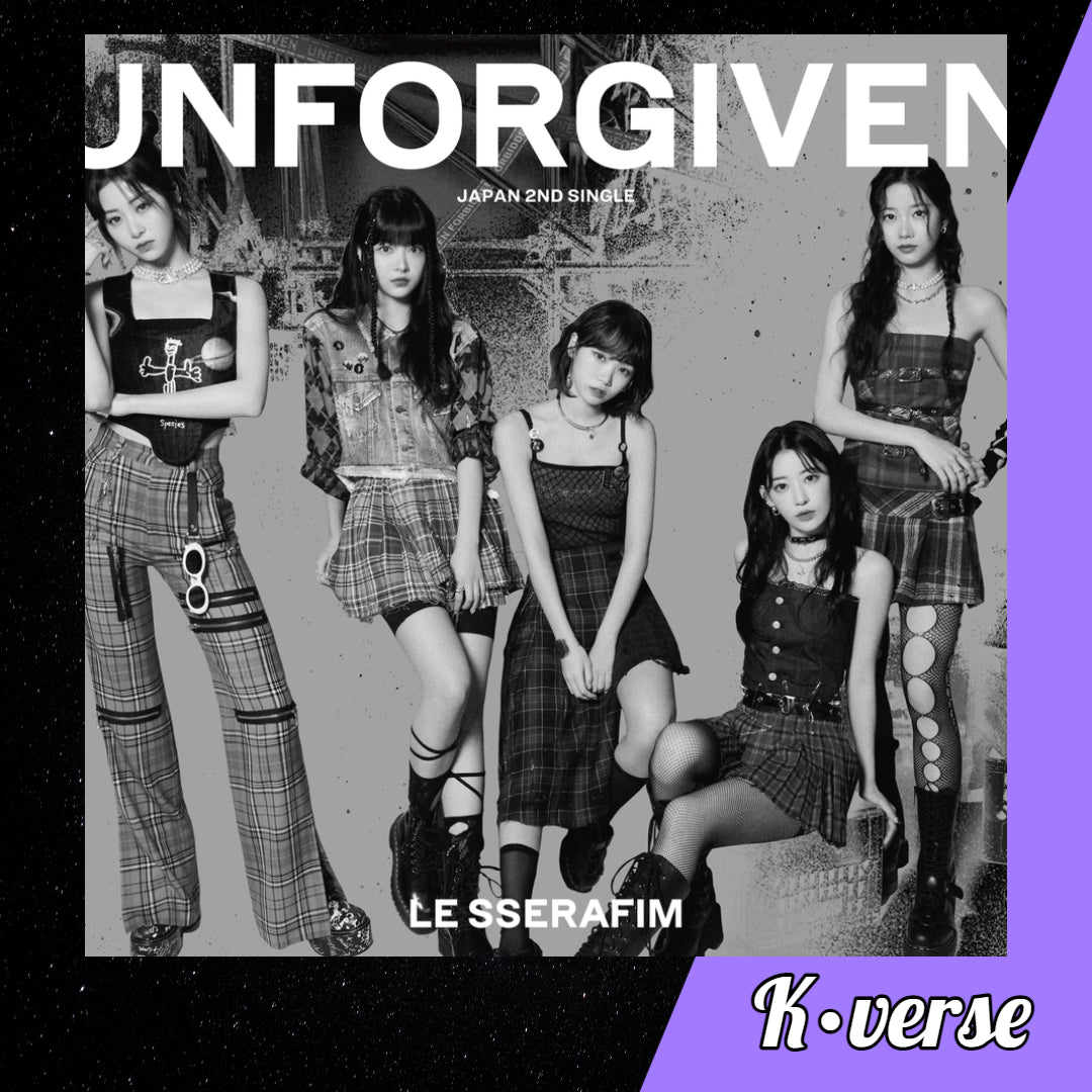 LE SSERAFIM Japan 2nd Single Album 'UNFORGIVEN' ver. Limited B