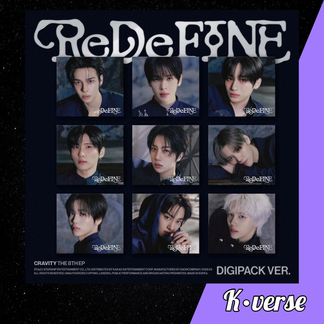 CRAVITY 8th EP Album 'REDEFINE' ver. Digipack