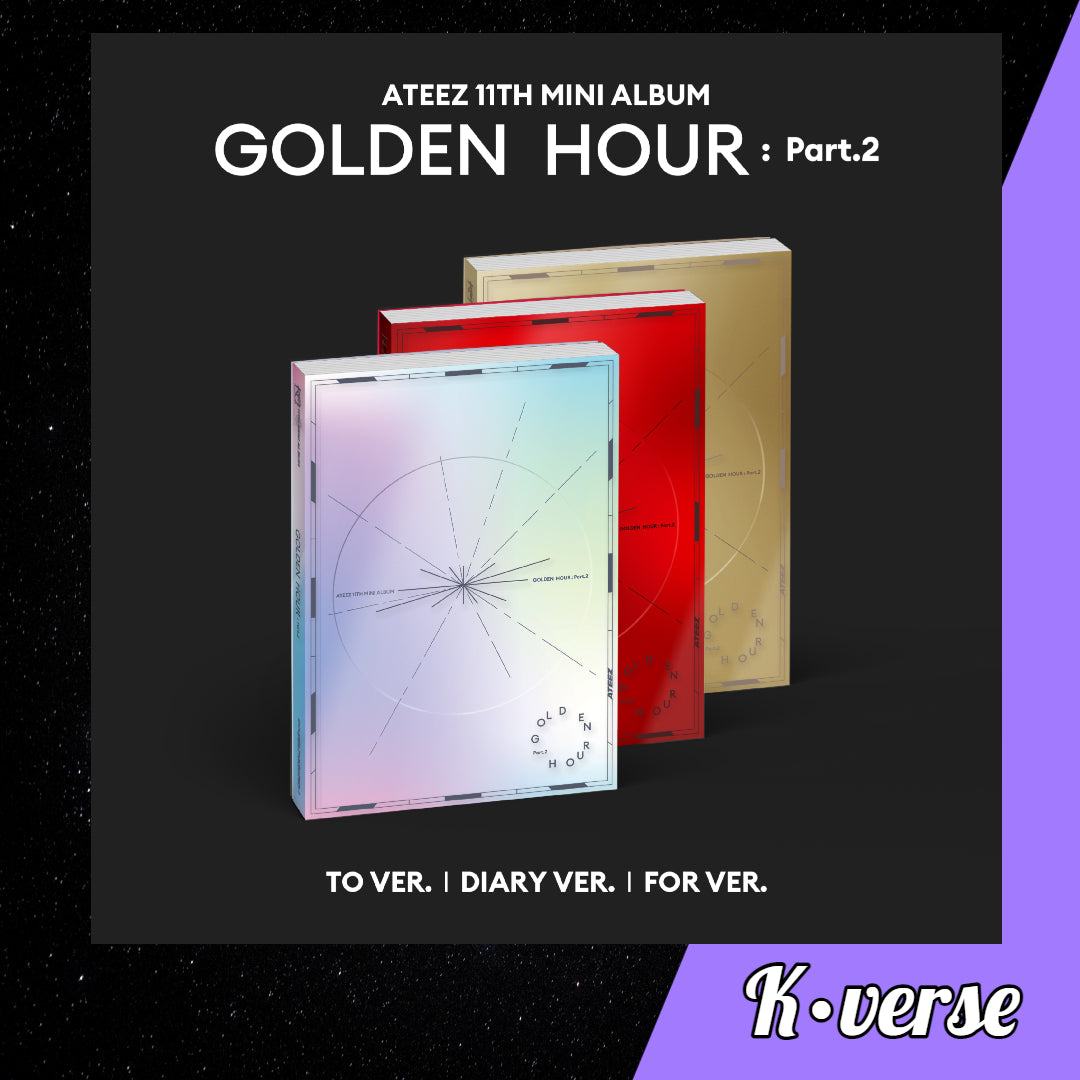 ATEEZ 11th Mini Album 'GOLDEN HOUR: Part 2'