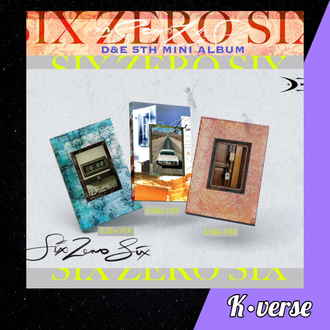 D&E 5th Mini Album 'Six Zero Six' (606)