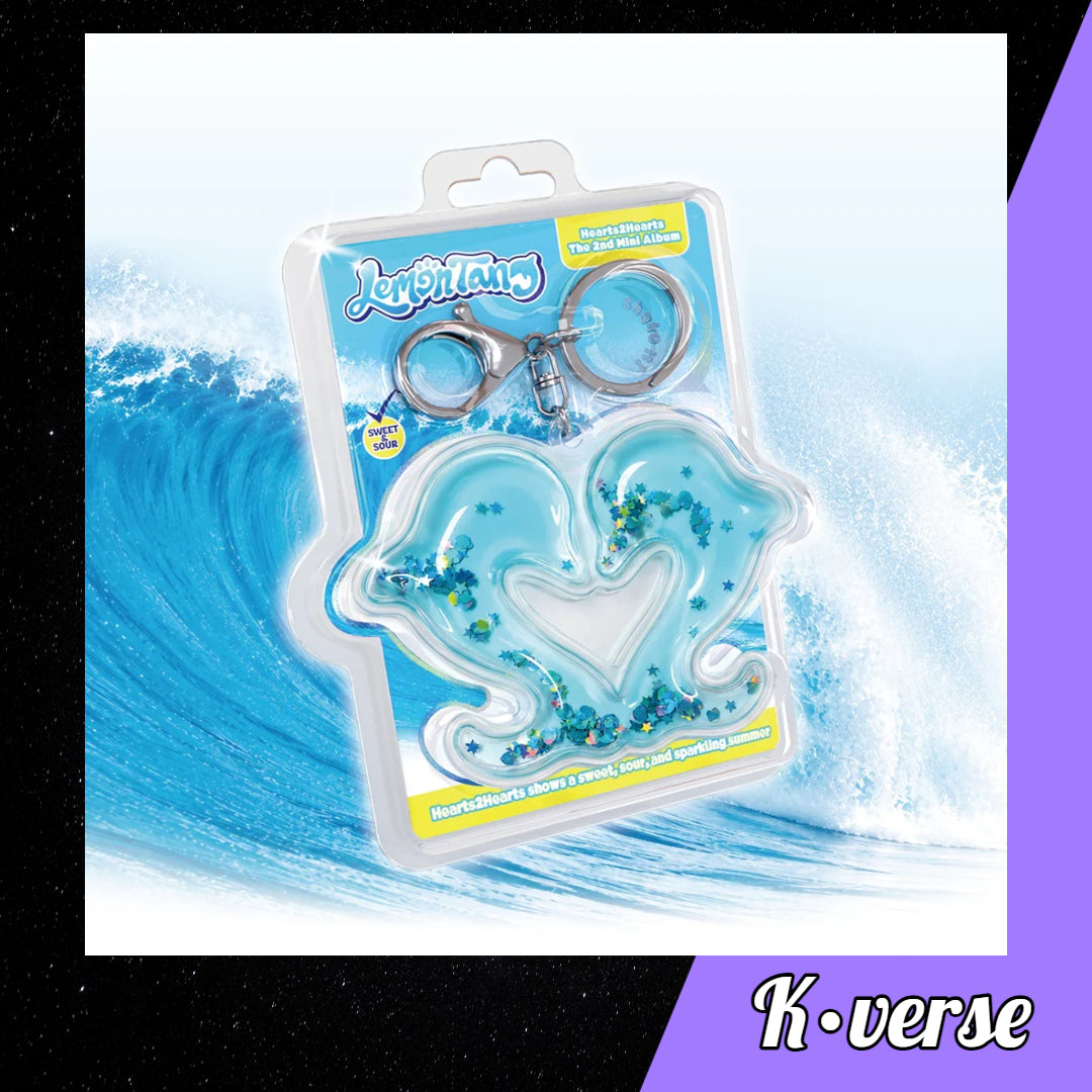 Preorder: Hearts2Hearts 2nd Mini Album 'Lemon Tang' ver. Keyring