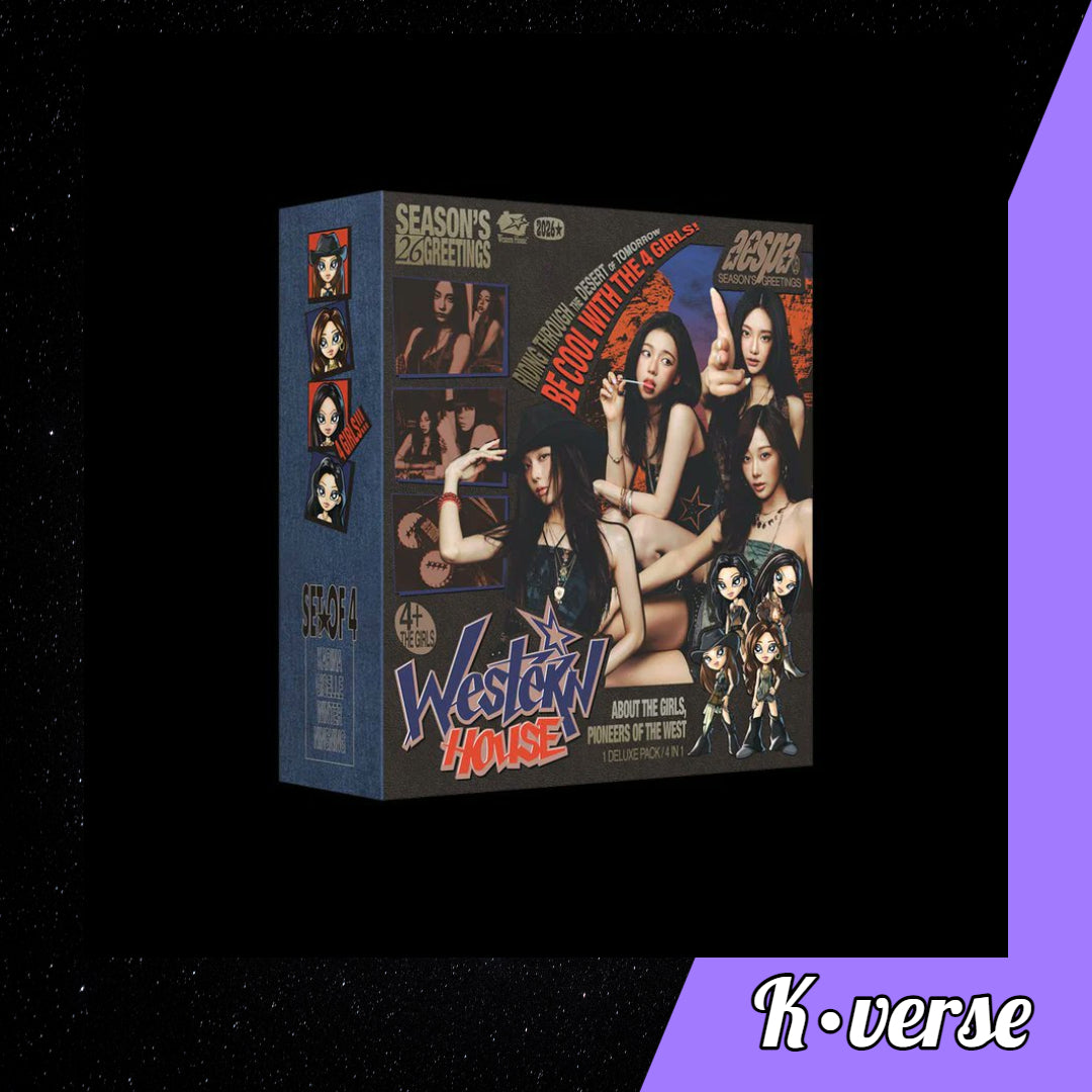 Preorder: aespa 2026 Season's Greetings 'WESTERN HOUSE'