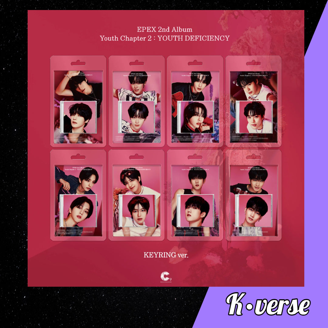EPEX 2nd Album 'Youth Chapter 2: YOUTH DEFICIENCY' ver. Keychain