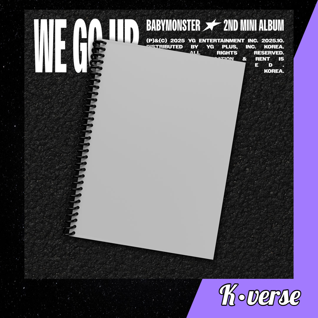 Preorder: BABYMONSTER 2nd Mini Album 'WE GO UP' ver. Go