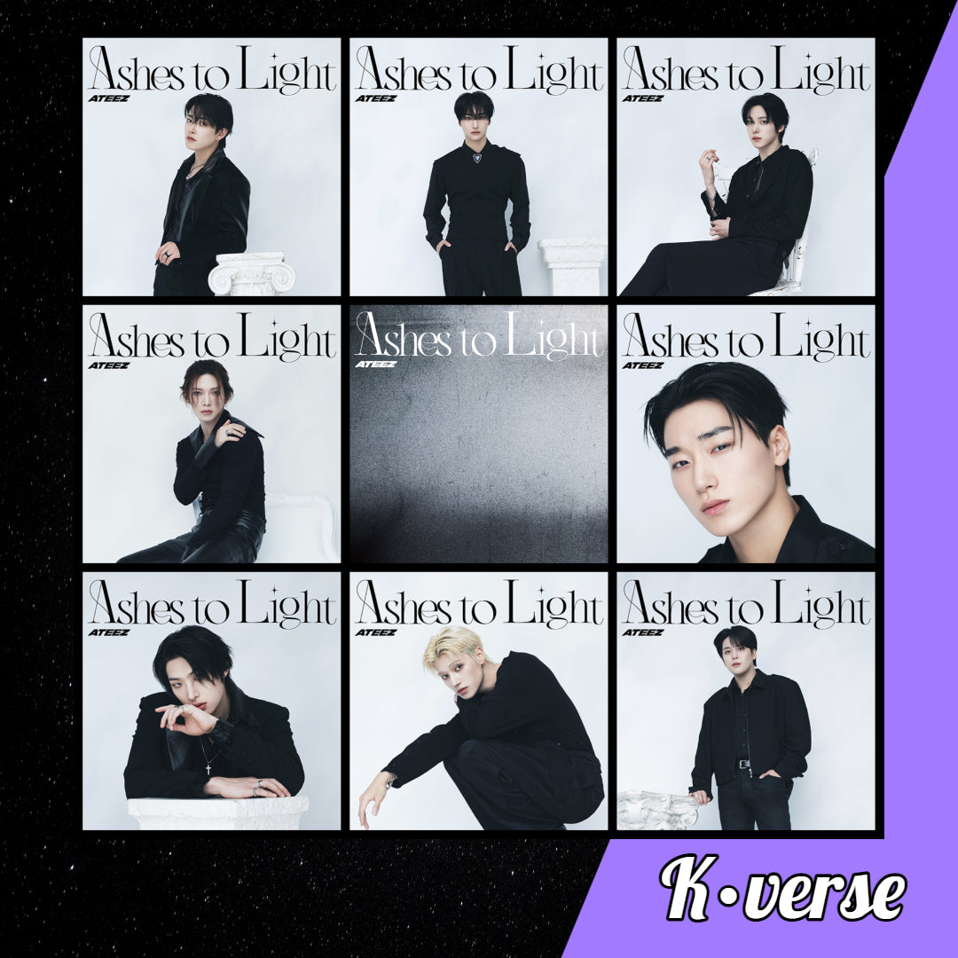 ATEEZ Japan 2nd Full Album 'Ashes To Light' ver. Member Solo