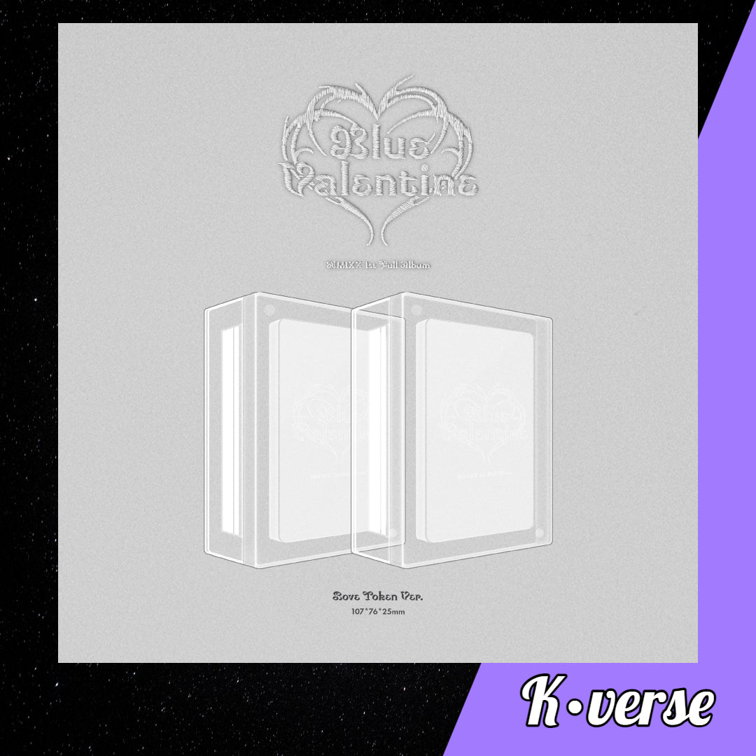 Preorder: NMIXX 1st Full Album 'Blue Valentine' ver. Love Token