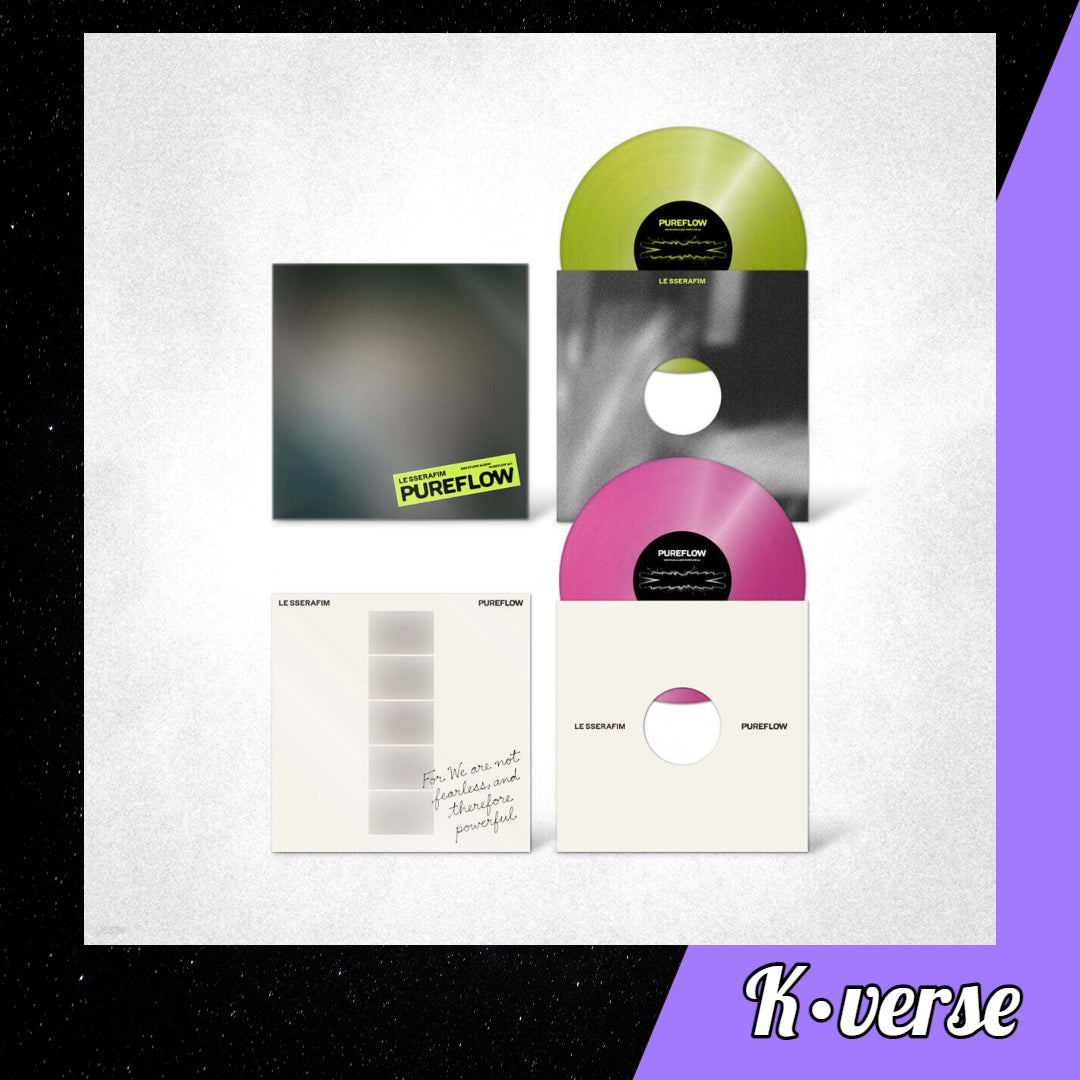 LE SSERAFIM 2nd Studio Album 'PUREFLOW pt.1' ver. Vinyl