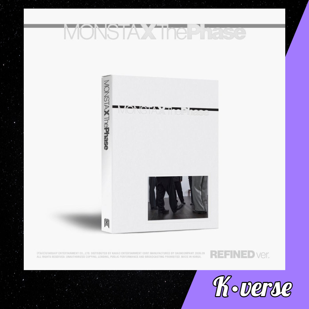 Preorder: MONSTA X EP Album 'The Phase' ver. REFINED